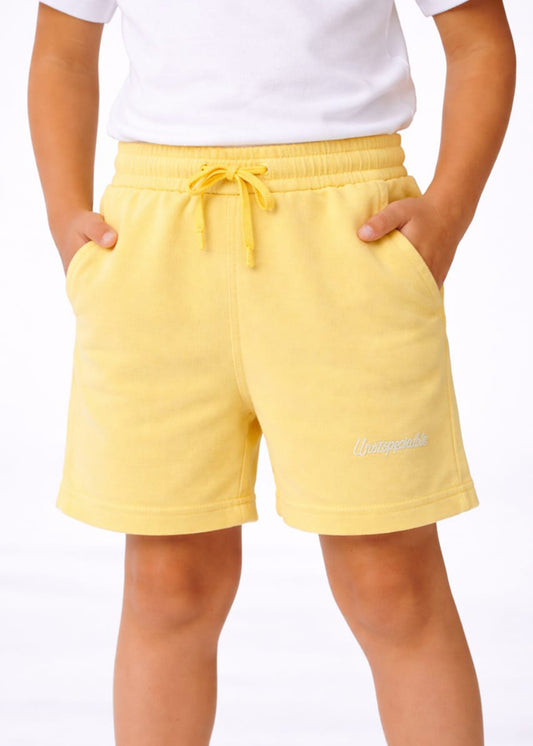 Primark-Boys Terry Shorts Yellow