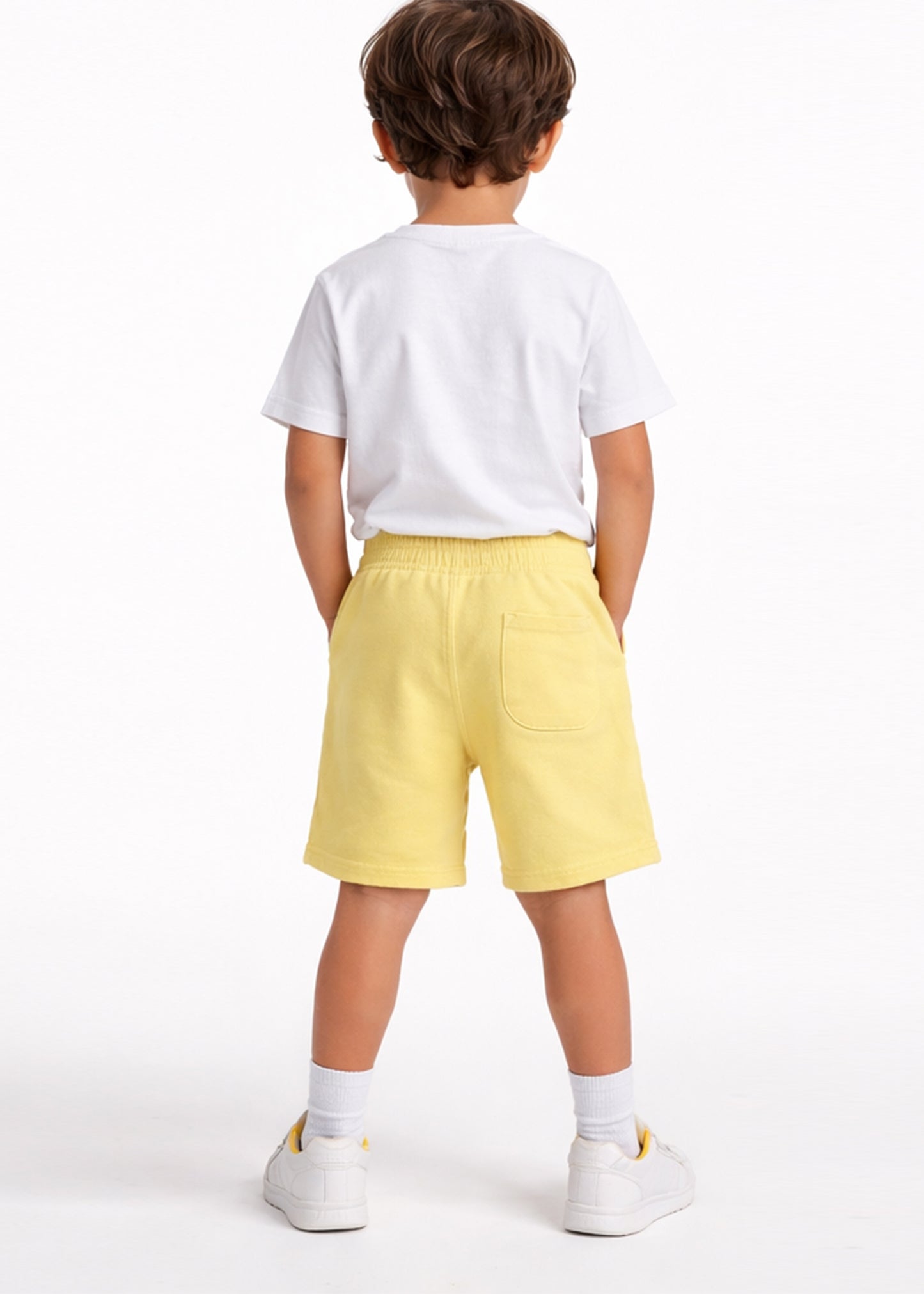 Primark-Boys Terry Shorts Yellow