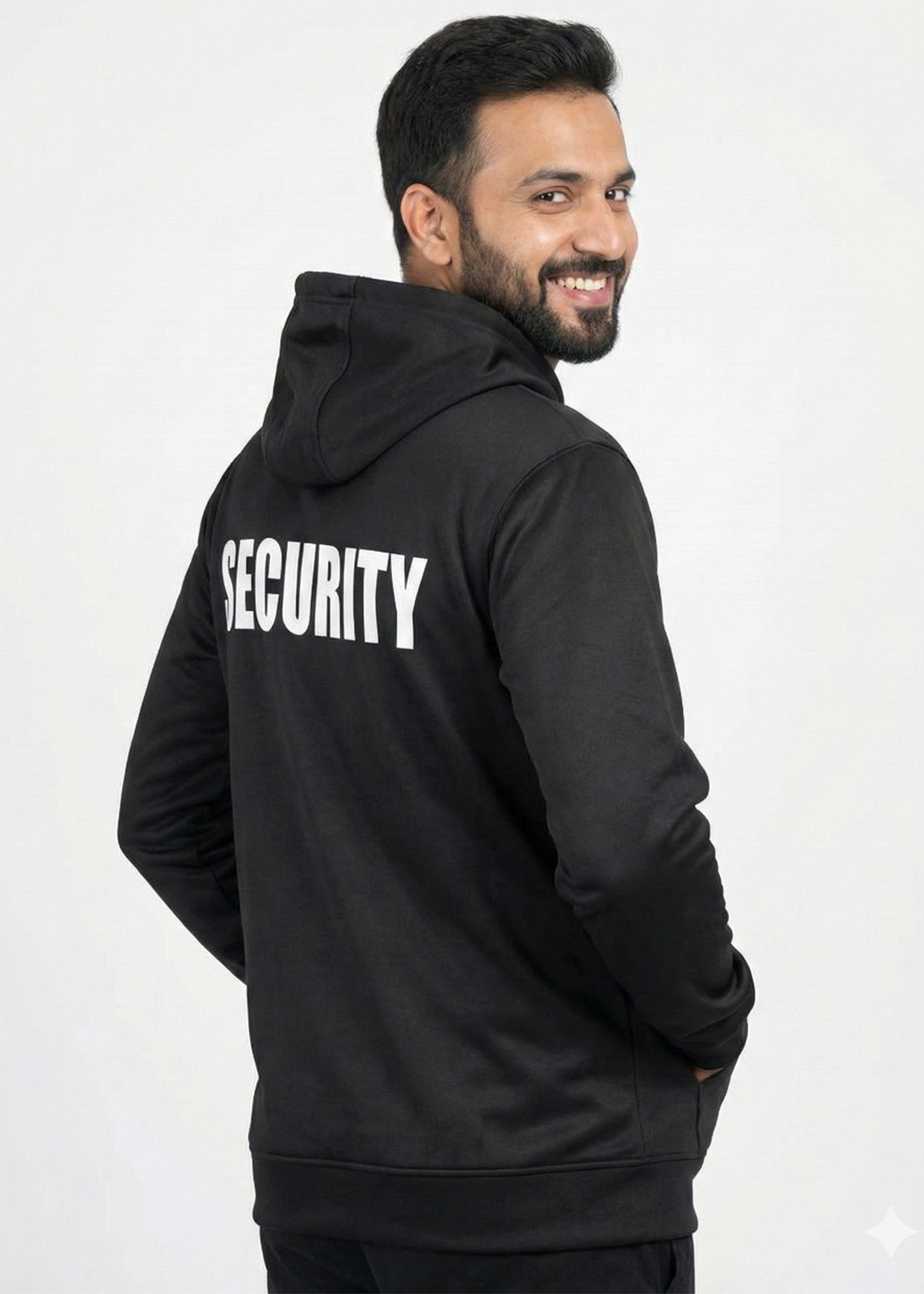 Arrow-Men Hood Black Security 108