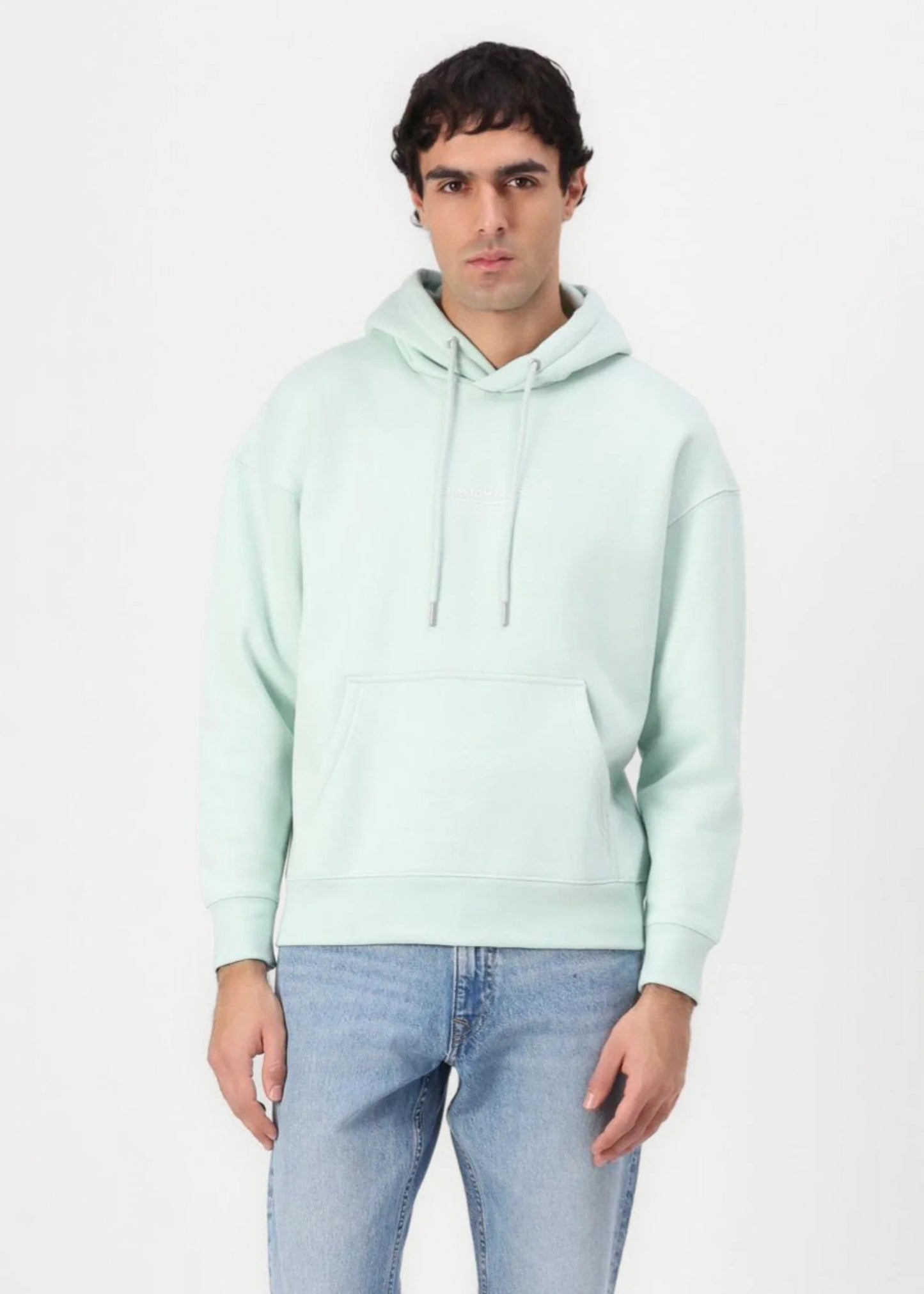 Tom Tailor-Drop Shoulder Men Hoodie TT Sea F