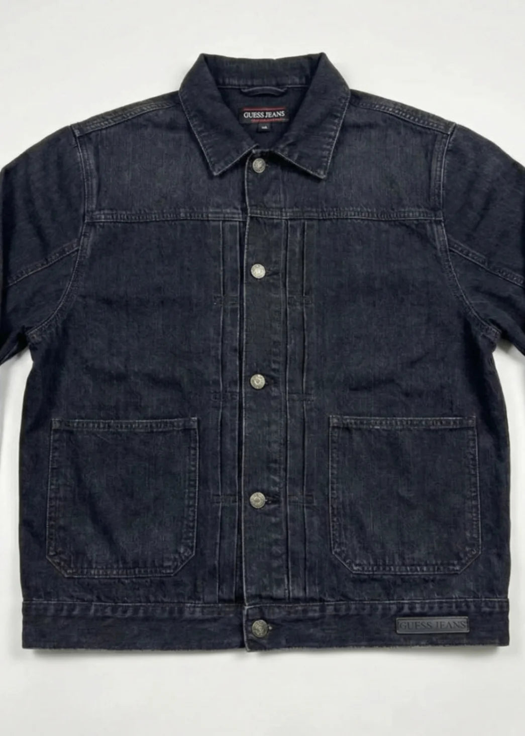 Guess-Men Denim Jacket Black-01