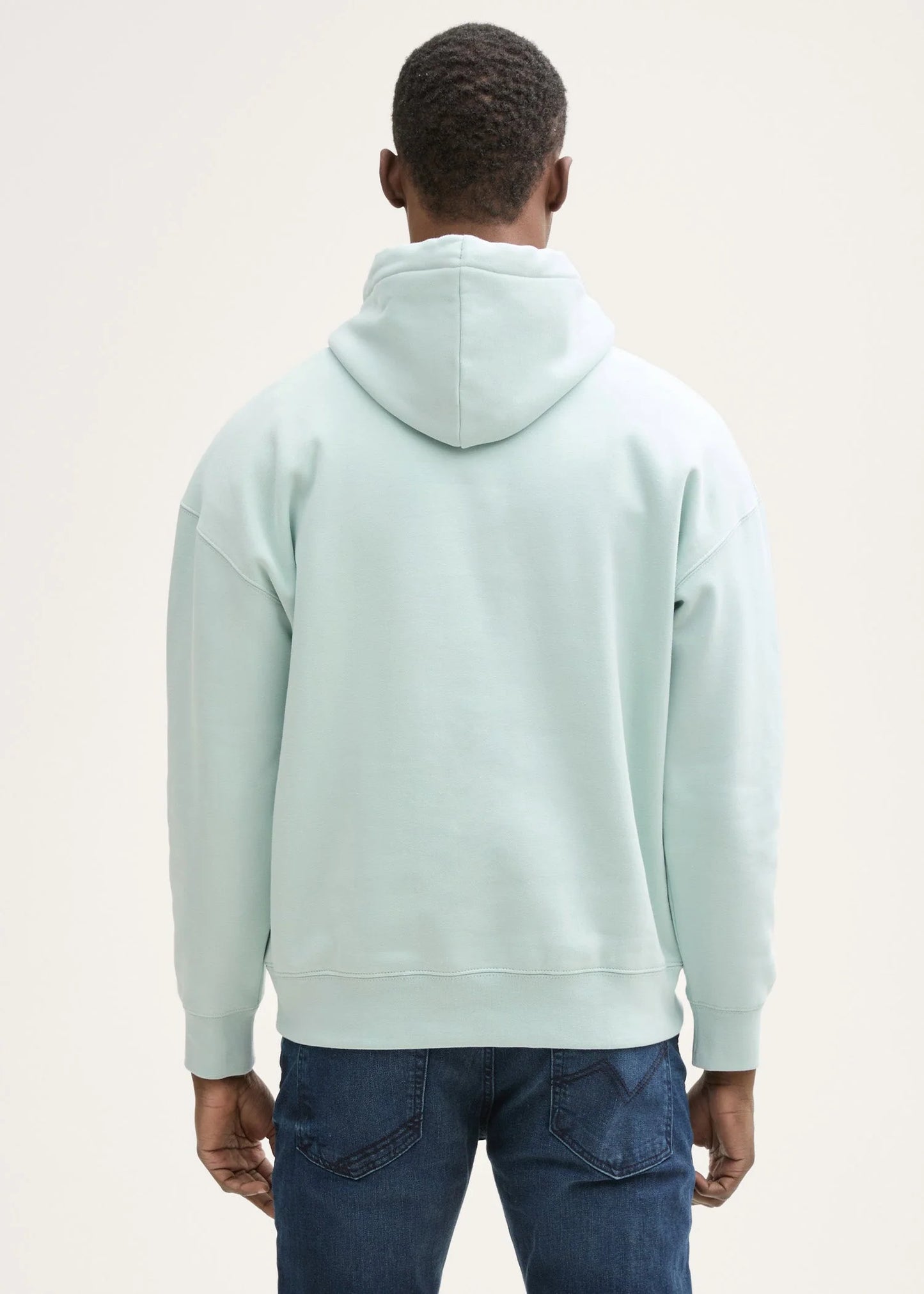 Tom Tailor-Drop Shoulder Men Hoodie TT Sea F