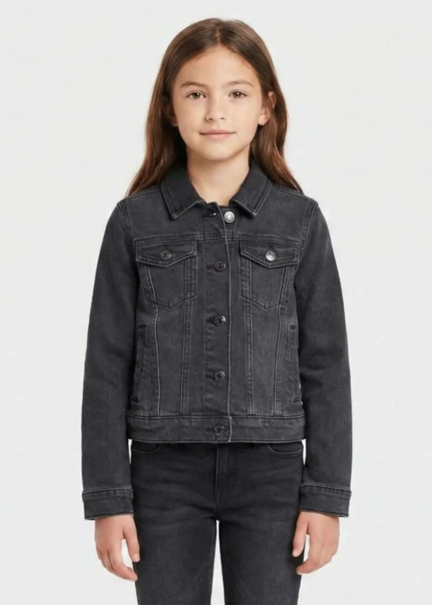 Cat & Jack-Kids Denim Jacket Black 09