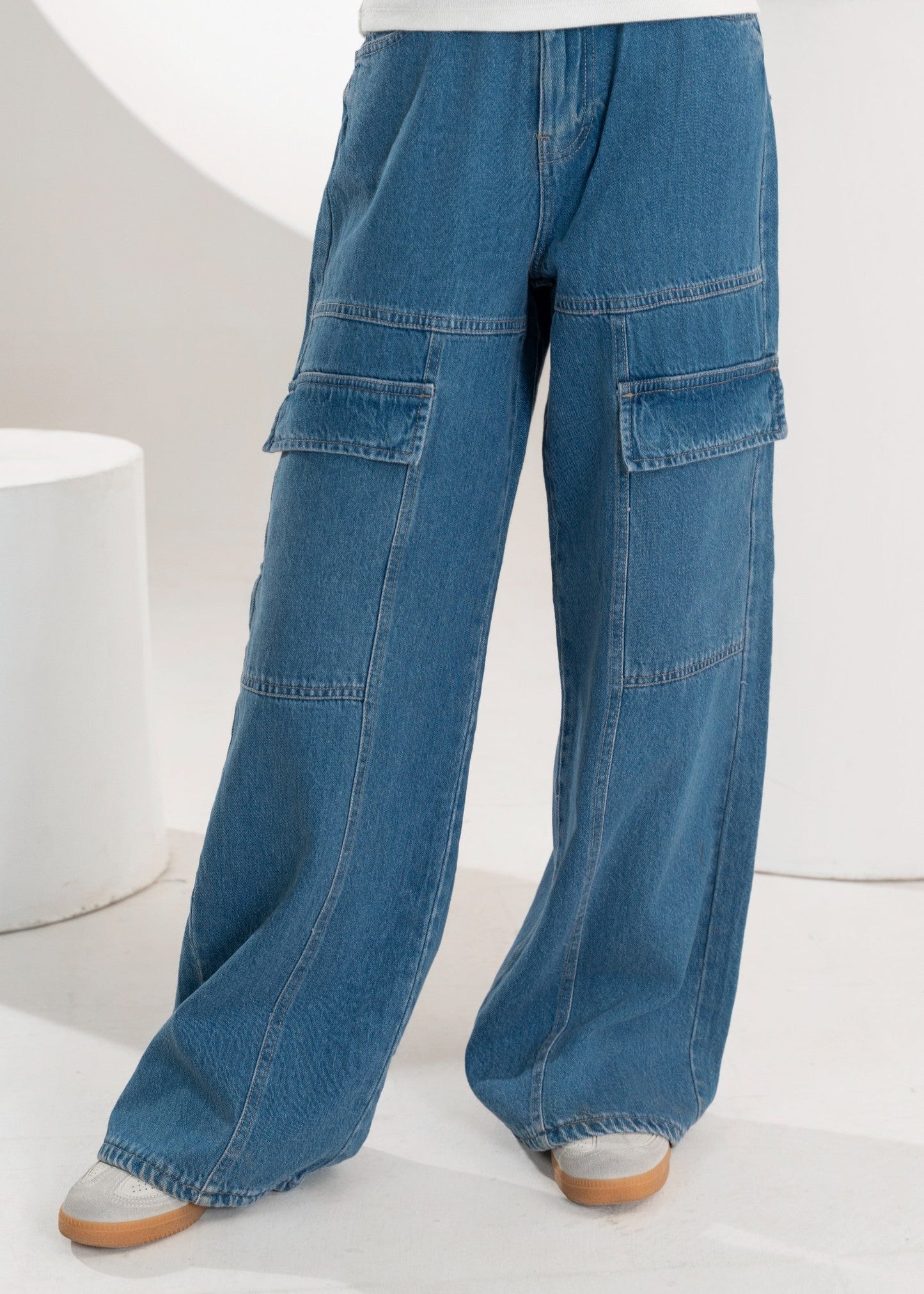 forever 21-Cargo Wide Leg FRVR - 01