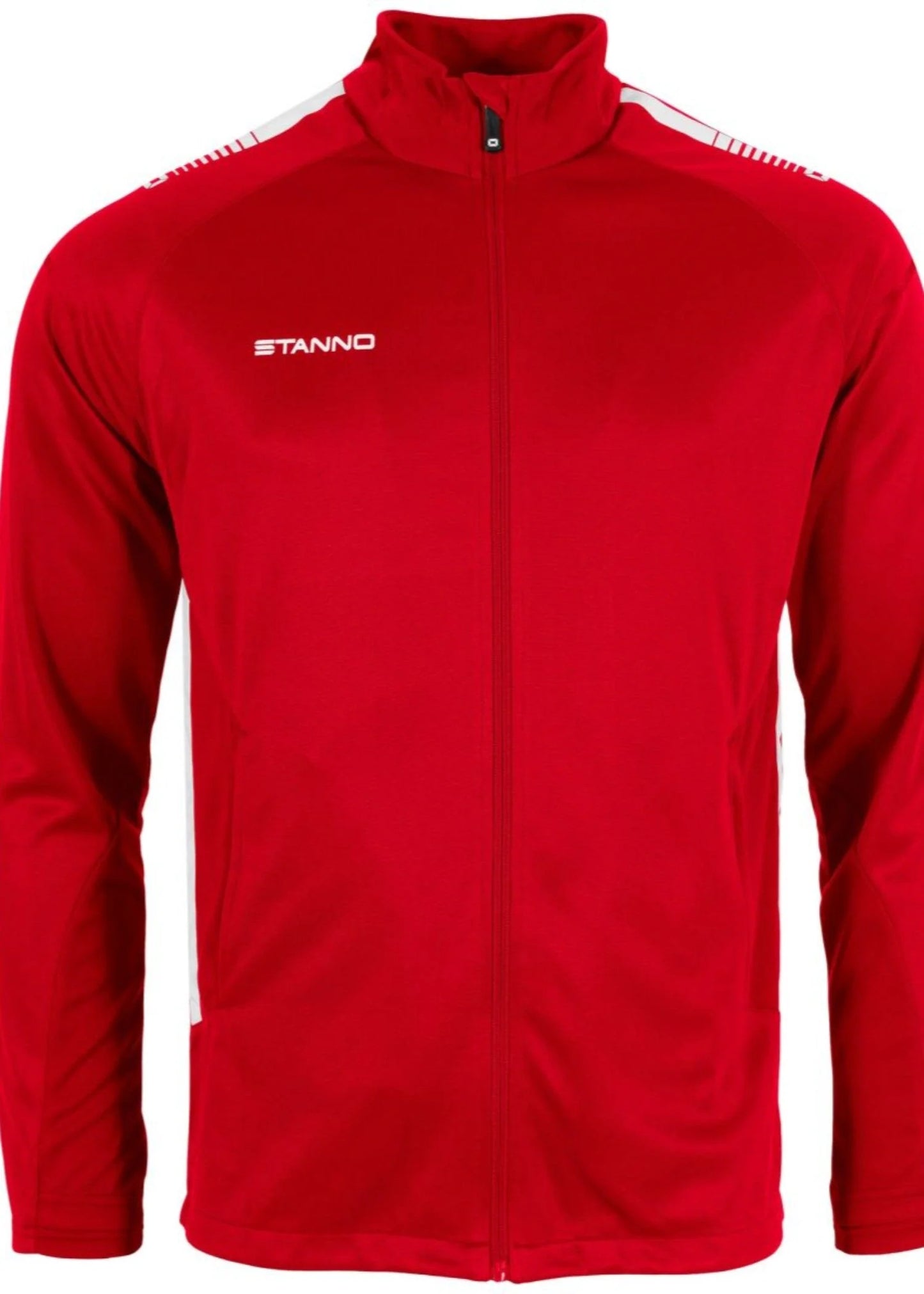 Stanno-Kids Jacket Full Zip Red White