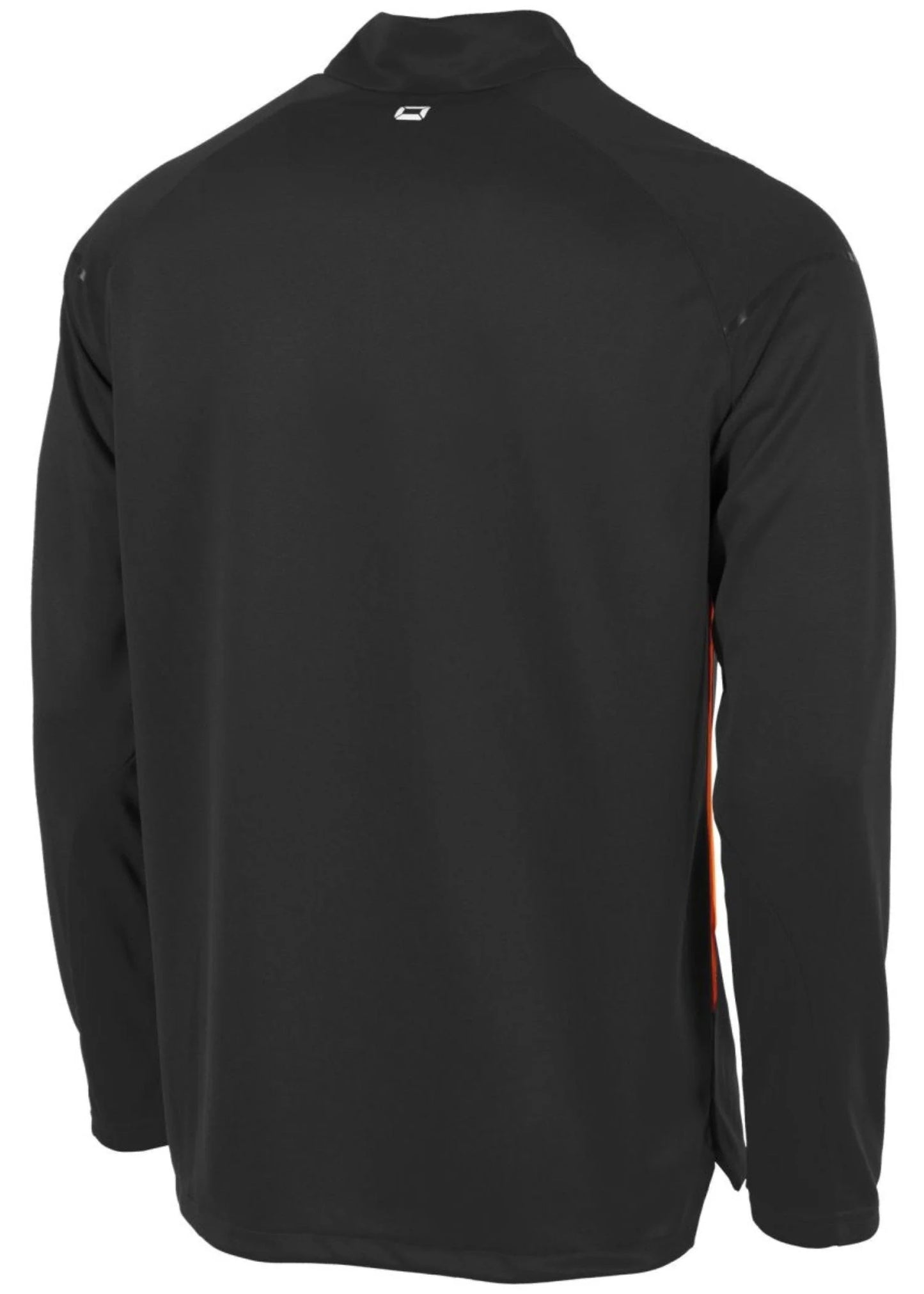 Stanno-Kids Quarter Zipper Black Orange