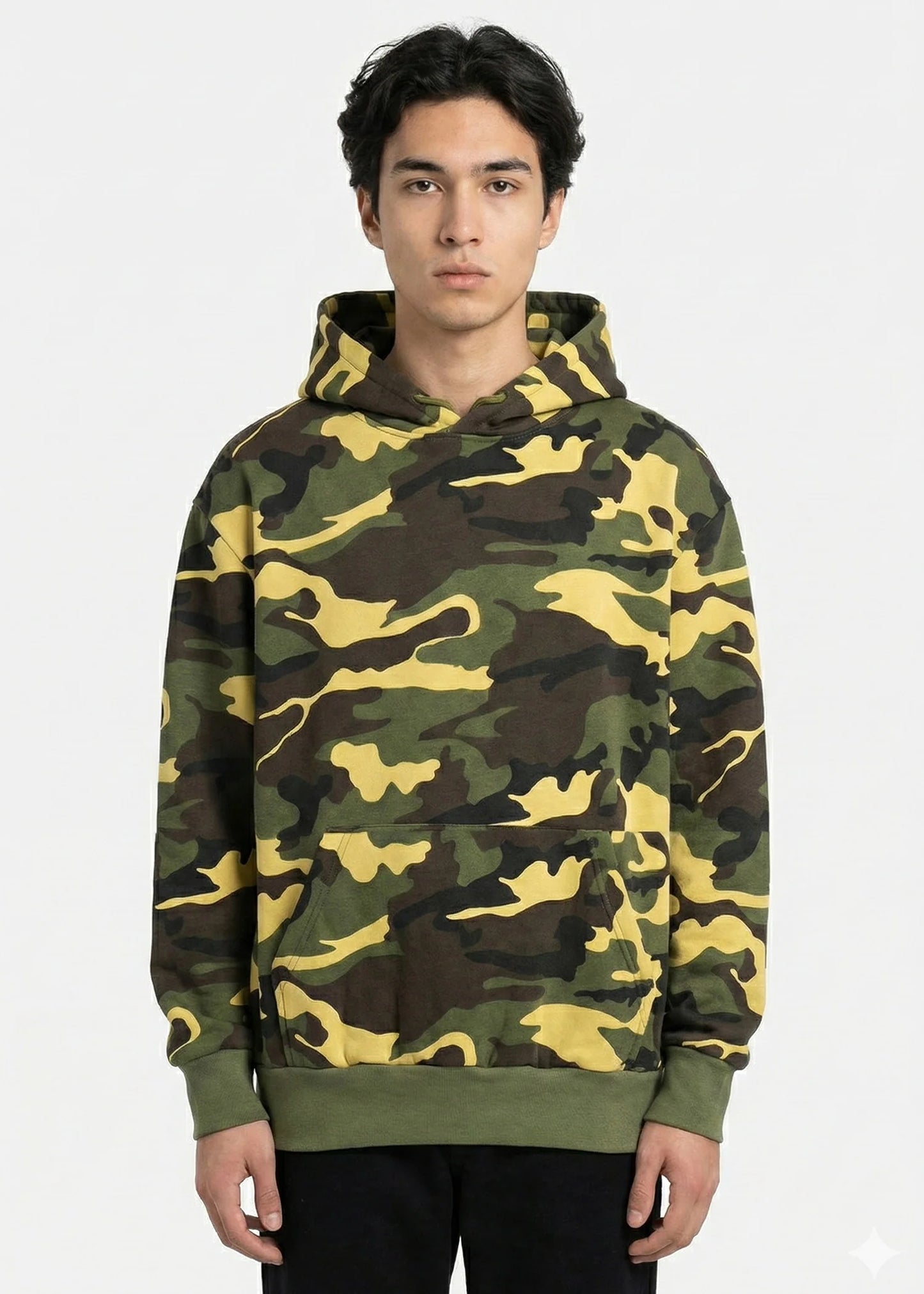 Arrow-Men Hoodie Camouflage Green - SP