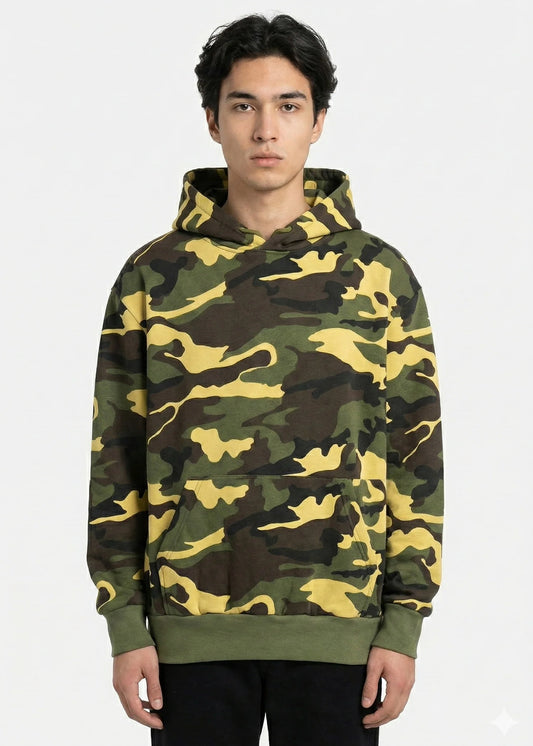 Arrow-Men Hoodie Camouflage Green - SP