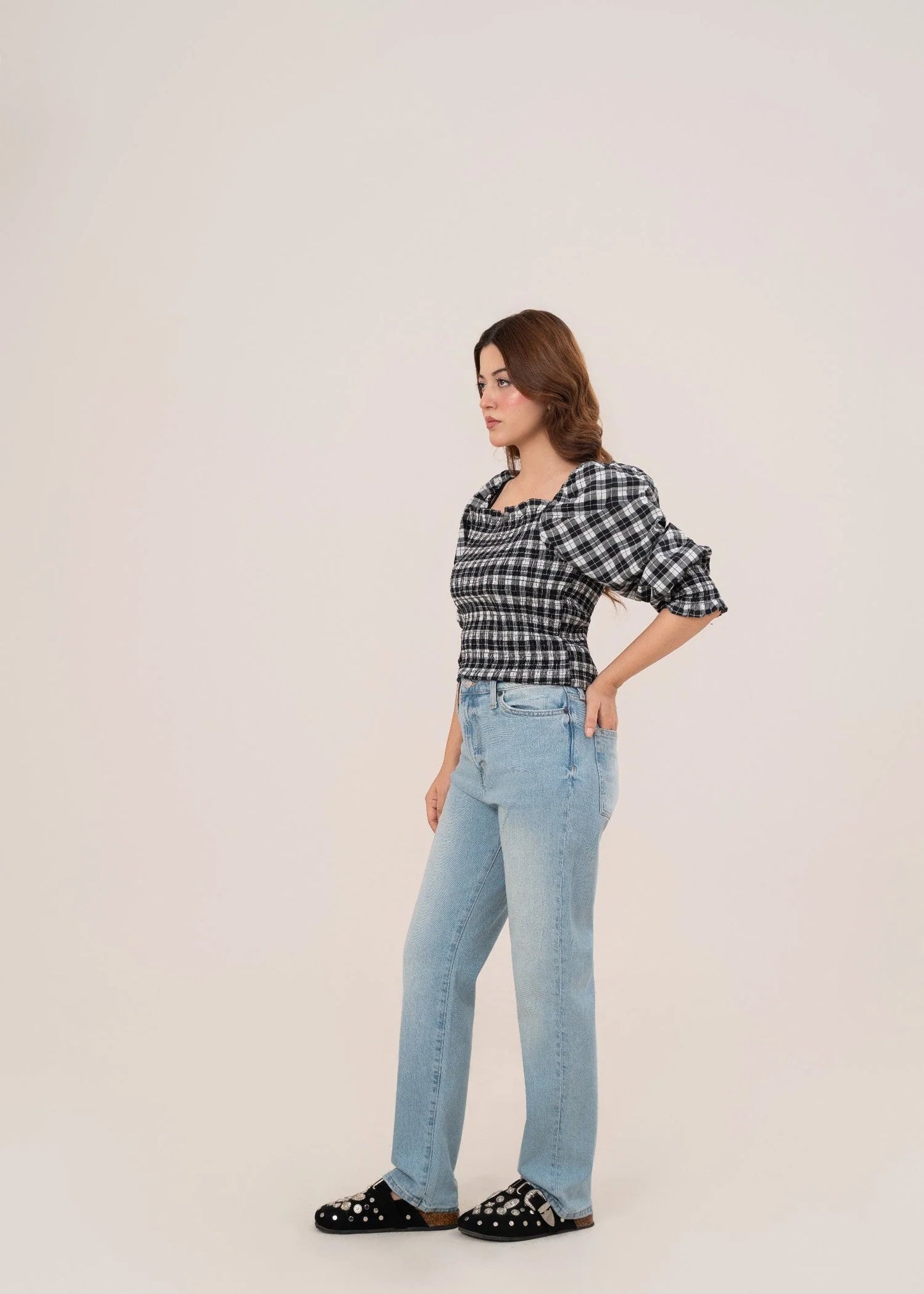 Denim & Co.-Straight Fit-US-845-LB