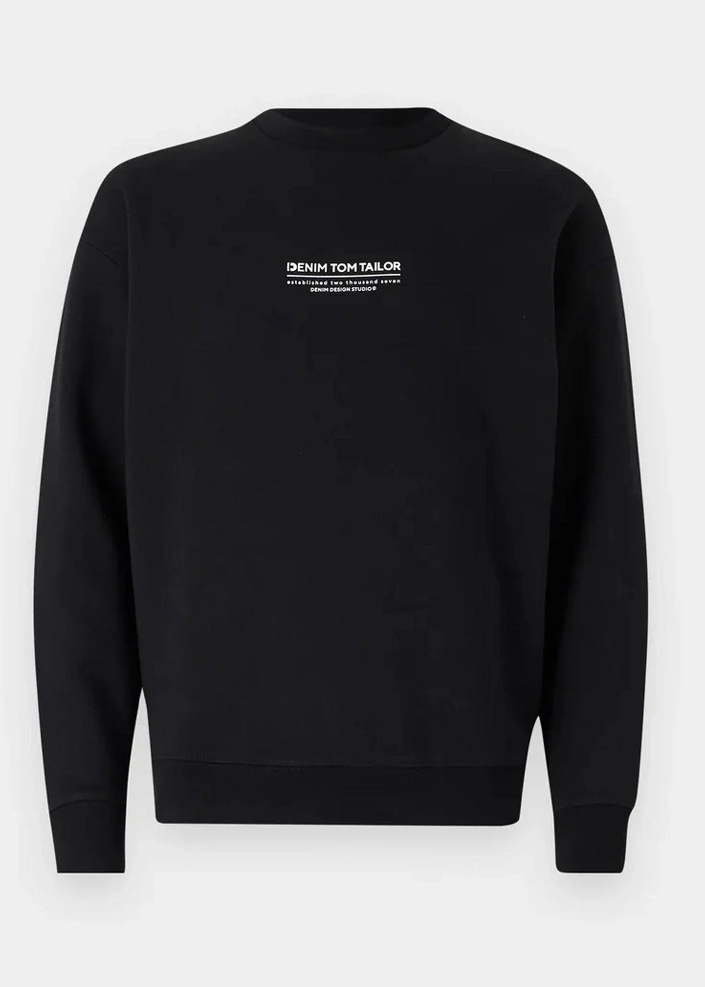 Tom Tailor-Fleece Sweatshirt TT Black