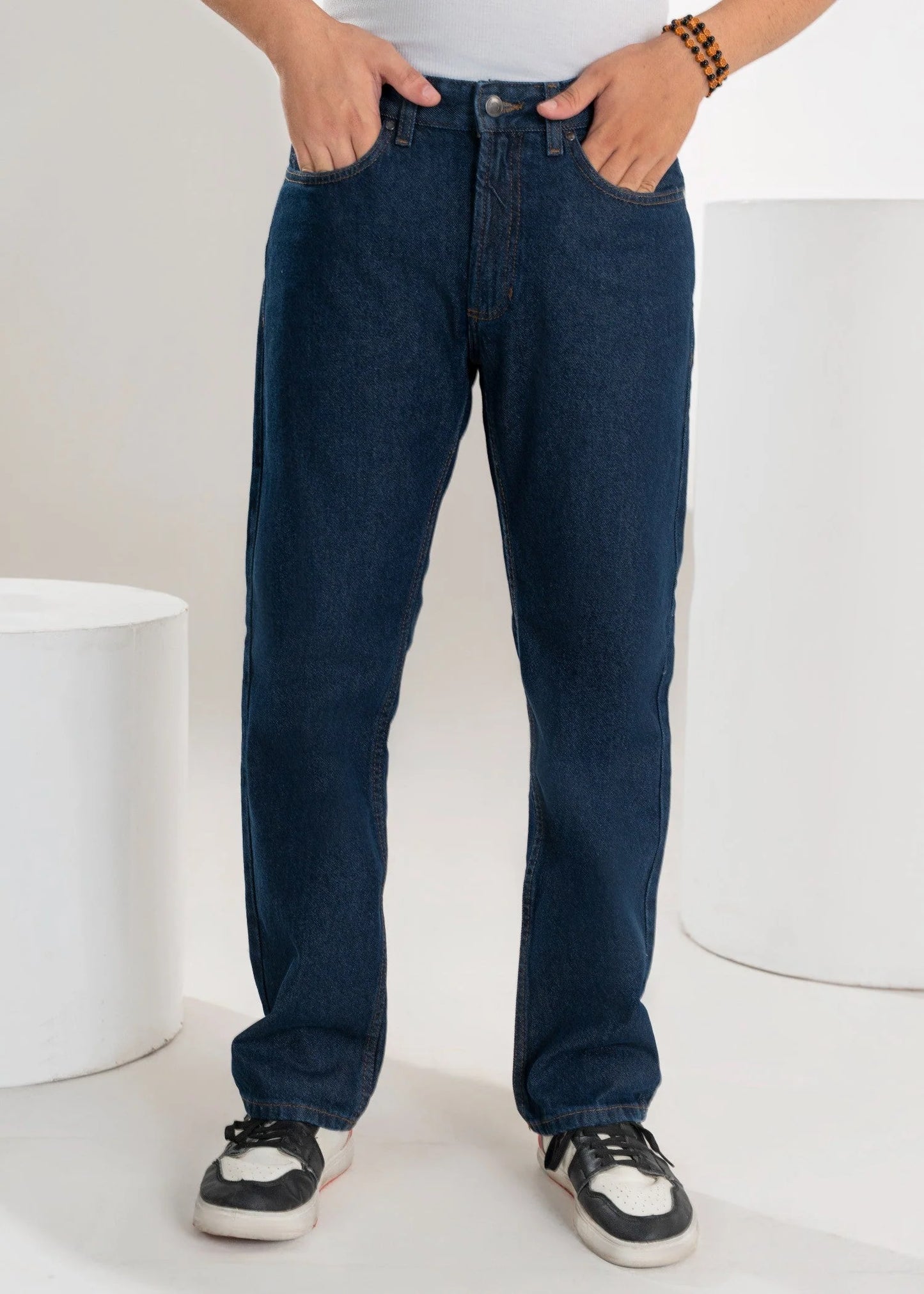 H&M-Straight Fit Jeans HM - 2