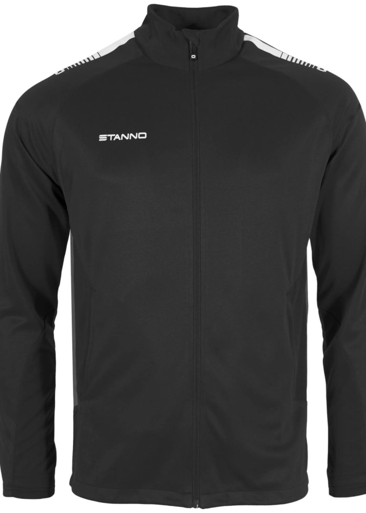 Stanno-Kids Full Zip Black White