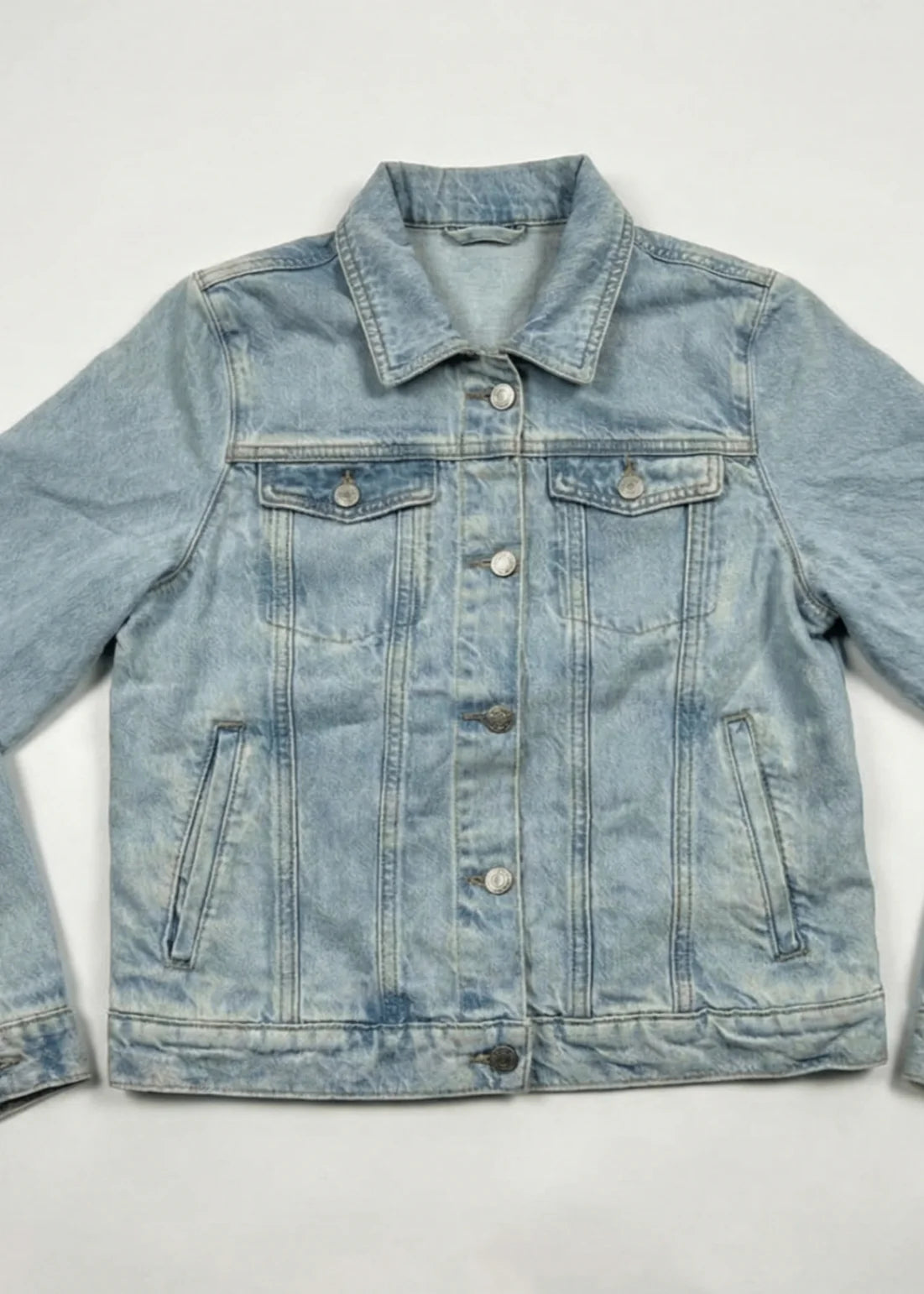 Cat & Jack-Kids Denim Jacket Light Blue 10