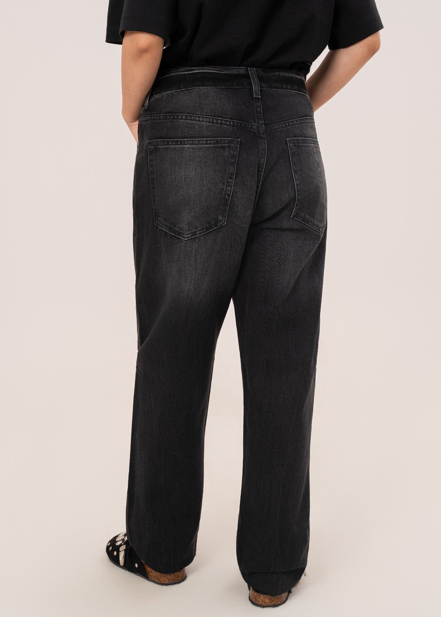 H&M-Straight Fit-US-810-BK