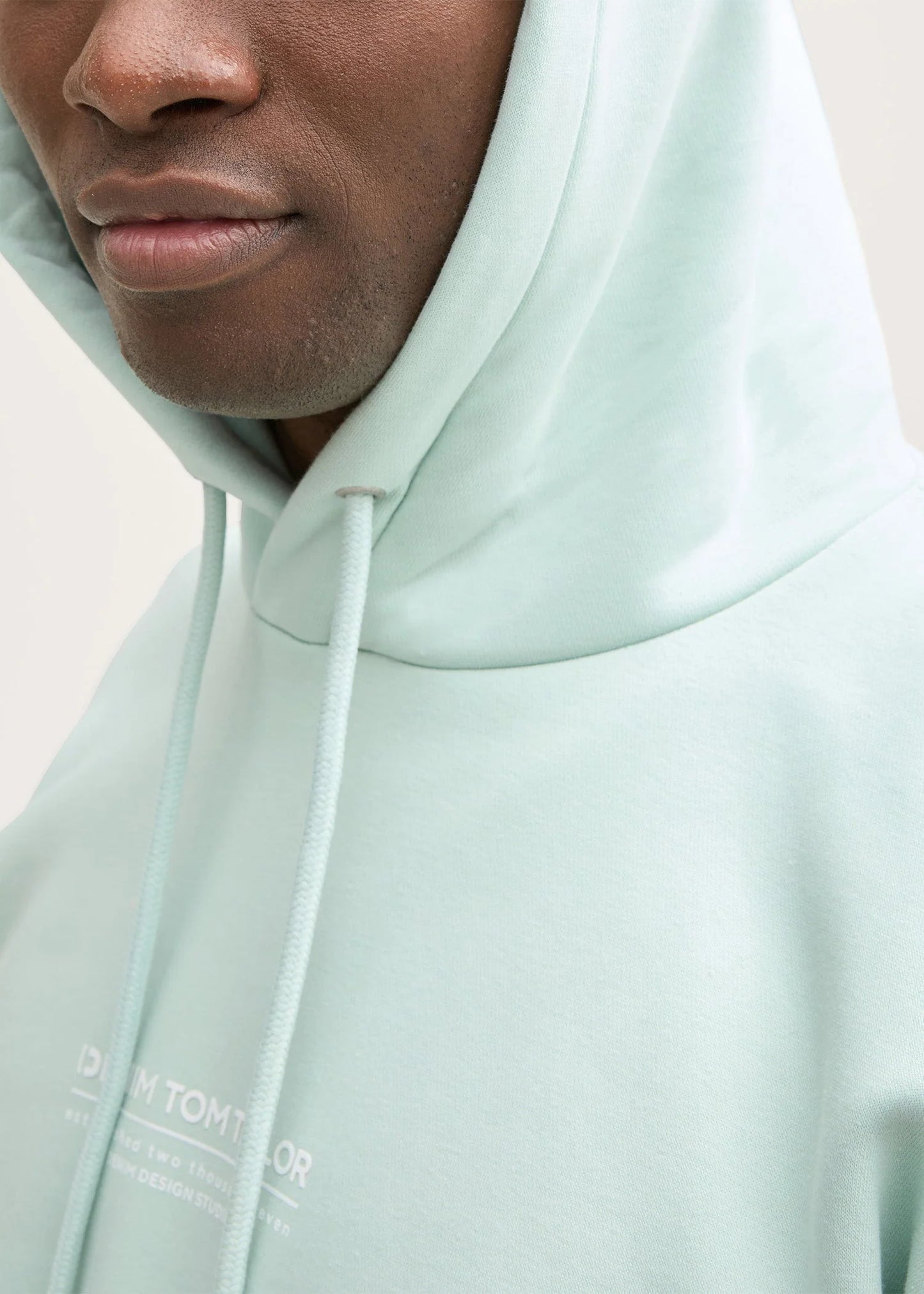 Tom Tailor-Drop Shoulder Men Hoodie TT Sea F