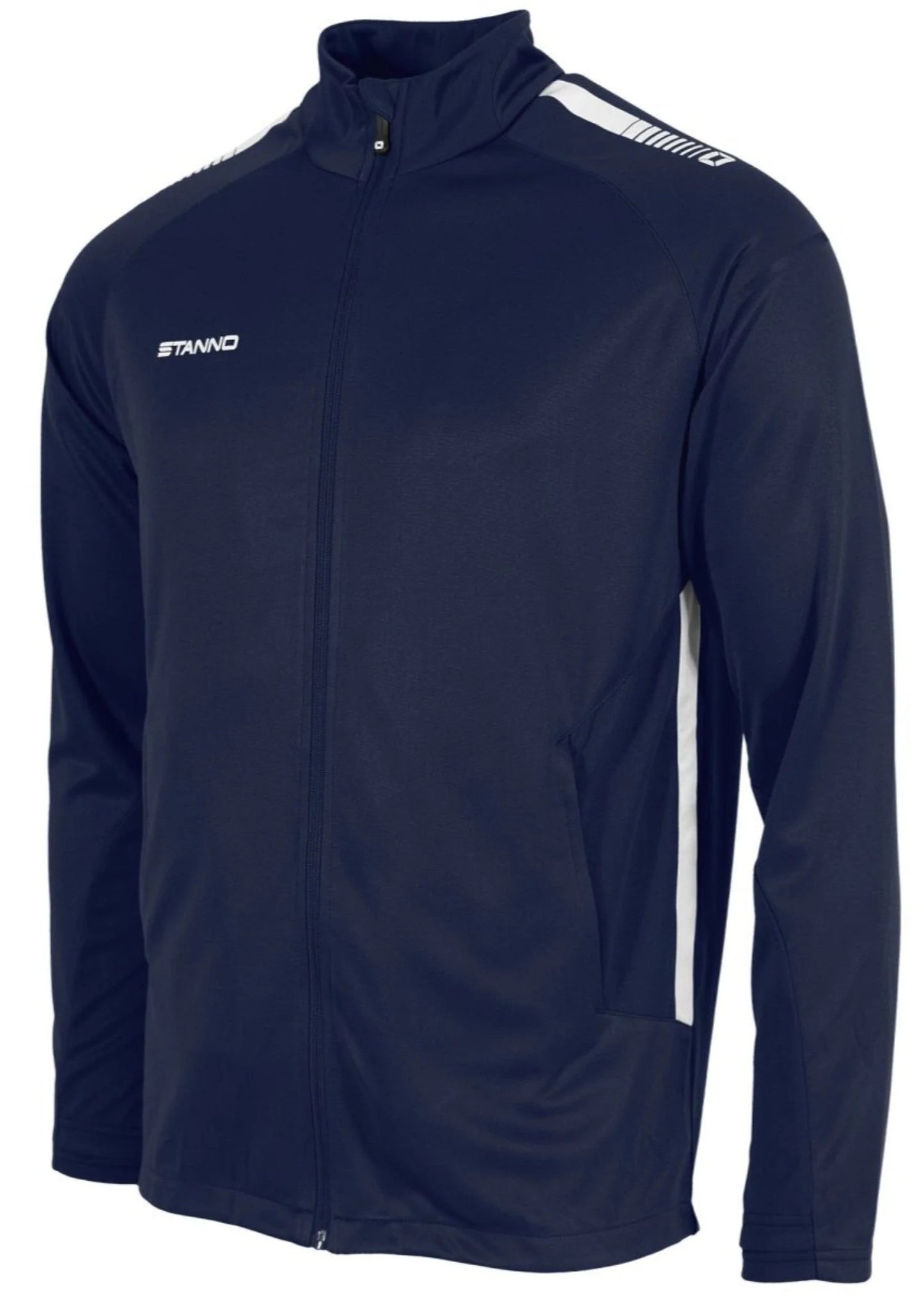 Stanno-Men Full Zipper DBlue White ST