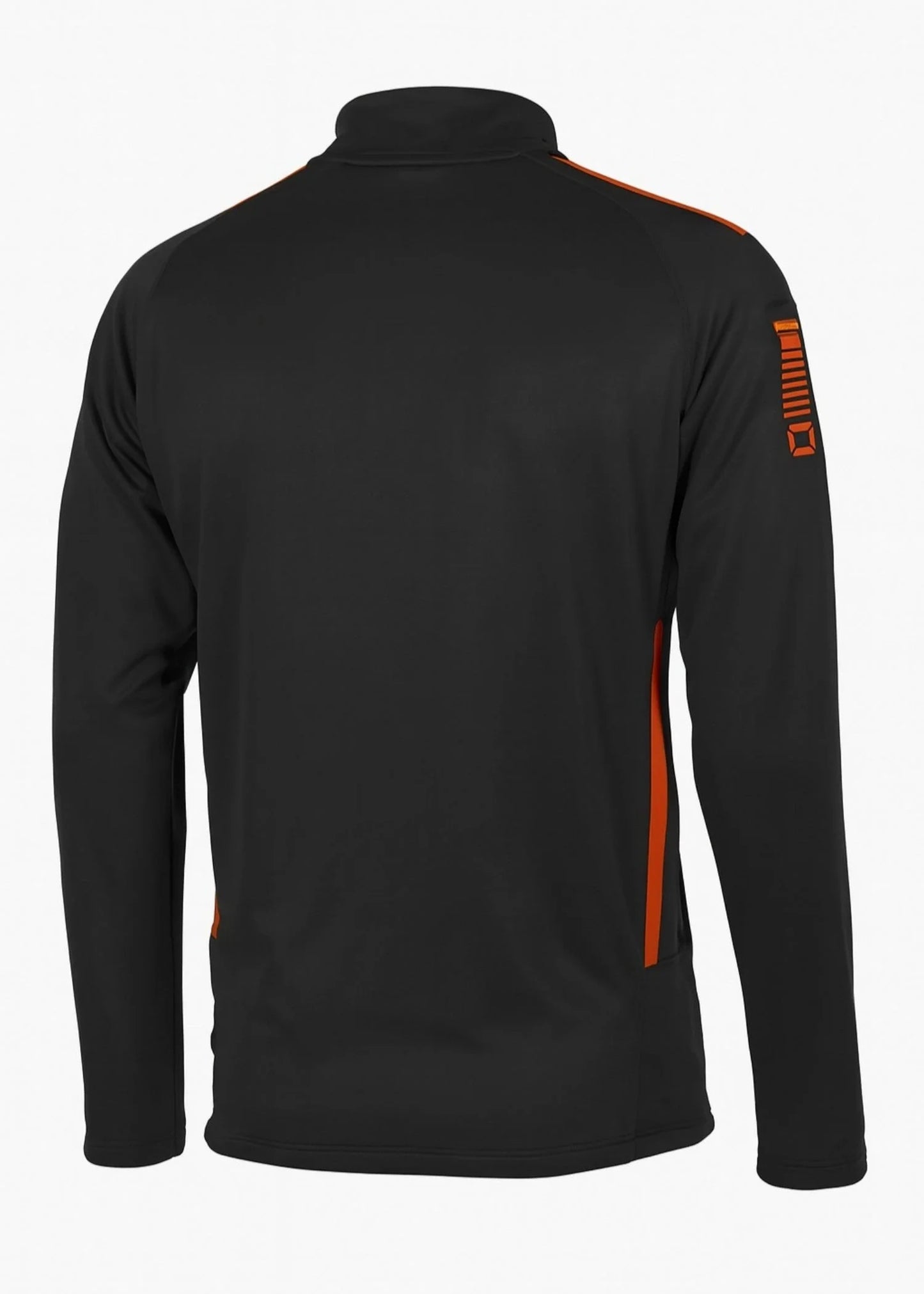 Stanno-Kids Jacket Full Zip Black Orange