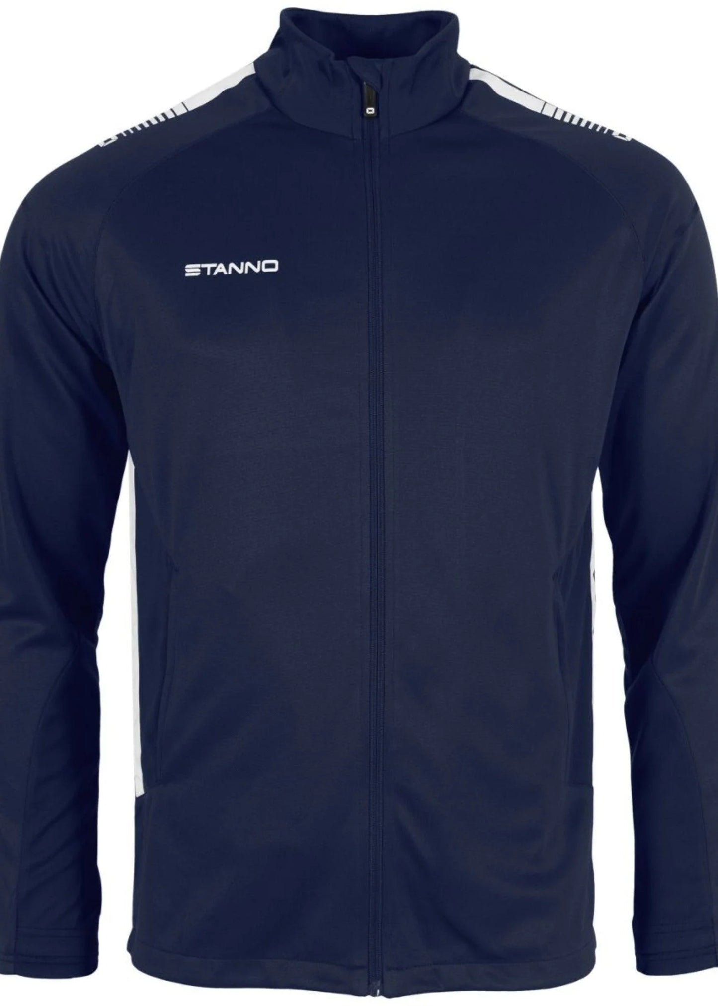 Stanno-Men Full Zipper DBlue White ST