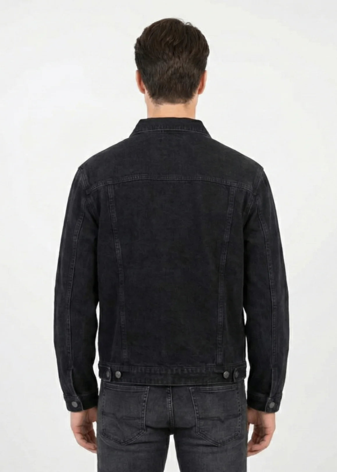 Guess-Men Denim Jacket Black 07