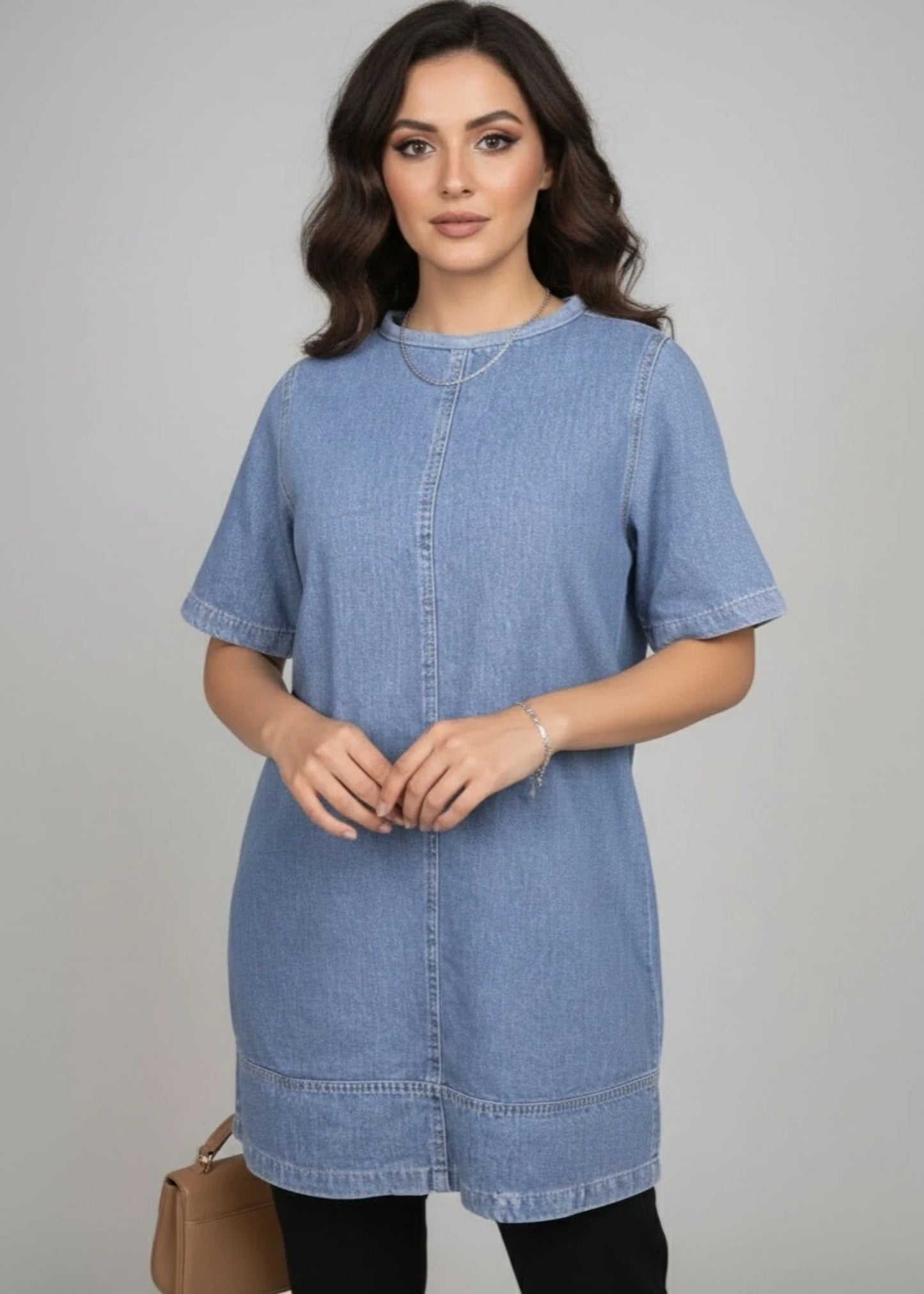 fatface-Mid Blue Denim Top  - grg - DIA 05