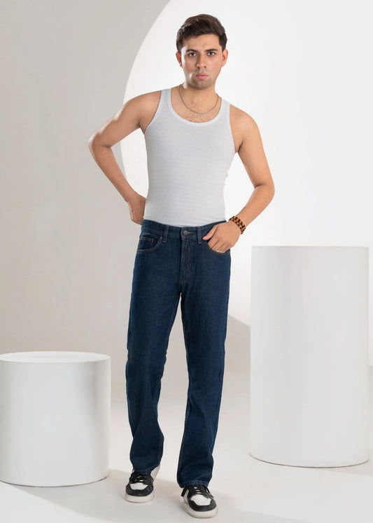 H&M-Straight Fit Jeans HM - 2