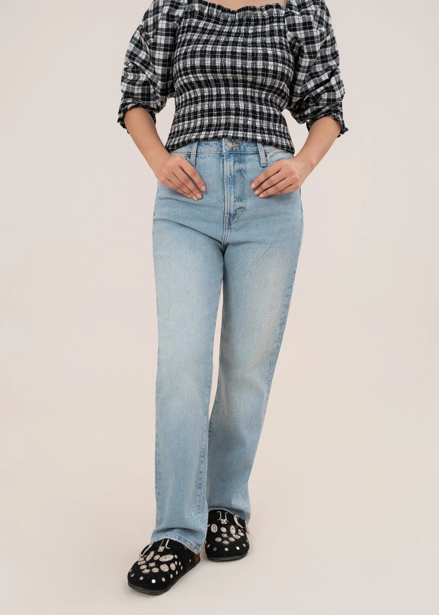 Denim & Co.-Straight Fit-US-845-LB