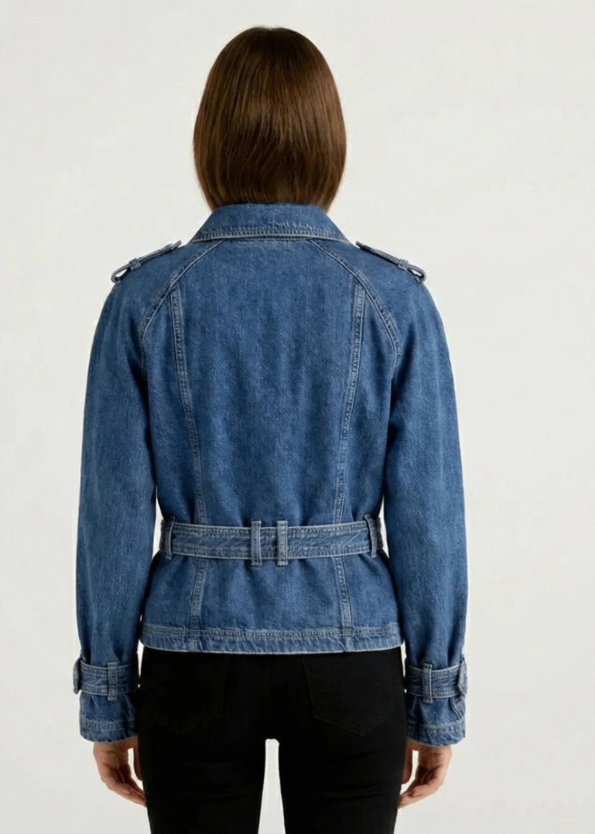 Guess-Women Denim Jacket Blue