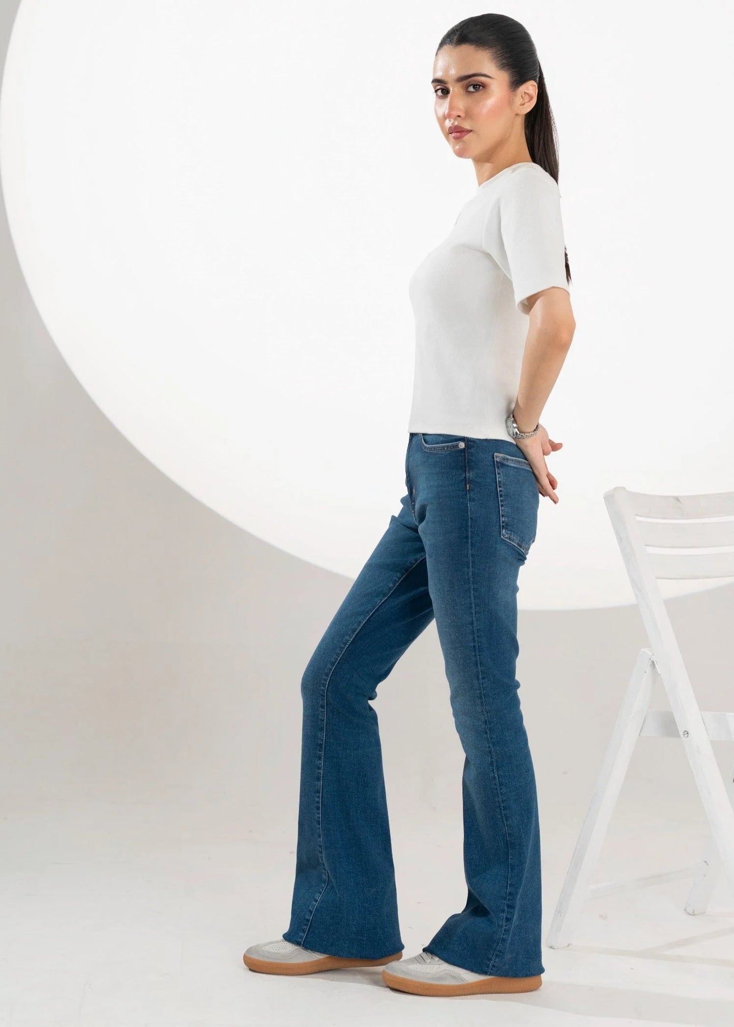 H&M-Boot Cut Jeans HM - 05